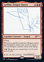 Lathliss, Dragon Queen (SLD-1146) - rare - Foil