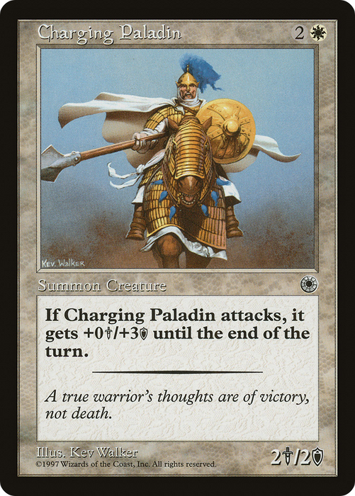 Charging Paladin (POR-011) - uncommon