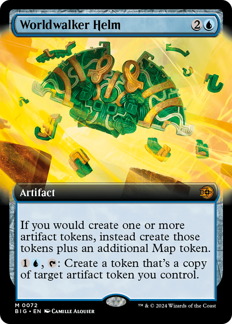 Worldwalker Helm (BIG-072) - mythic: (Extended Art)