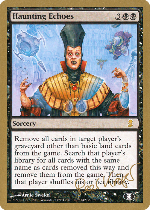 Haunting Echoes (WCD-PK142SB) - rare