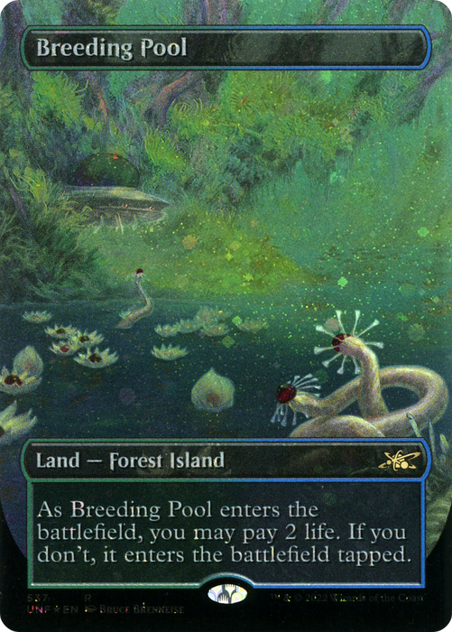 Breeding Pool (UNF-537) - rare (Borderless) - Foil