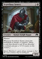 Scurrilous Sentry (MH3-108) - common - Foil