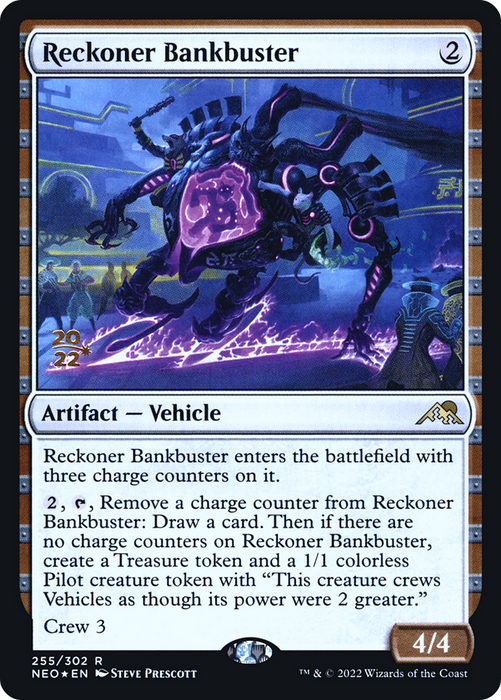 Reckoner Bankbuster (PRE-255S) - rare - Foil