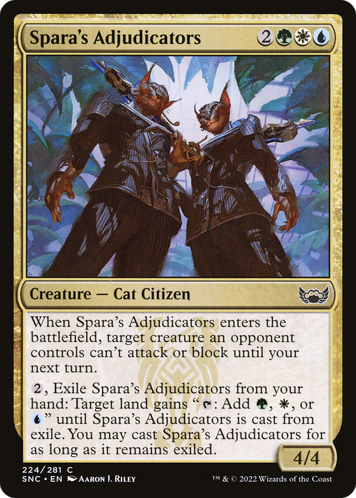 Spara's Adjudicators (SNC-224) - common - Foil