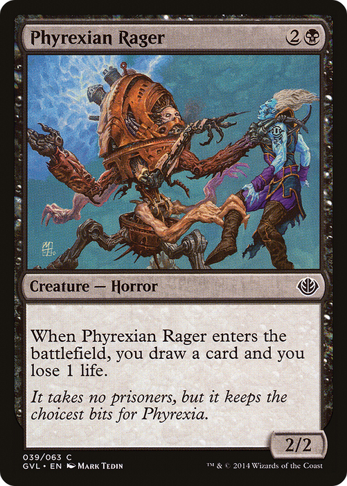 Phyrexian Rager (DD3-039) - common