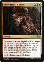 Reconstruct History (LIST-STX-222) - uncommon