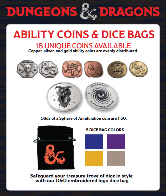 Acererak's Treasure Packs (7 set dice)
