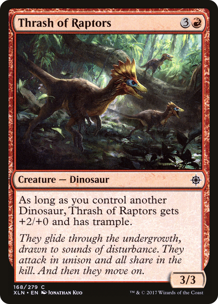 Thrash of Raptors (XLN-168) - common