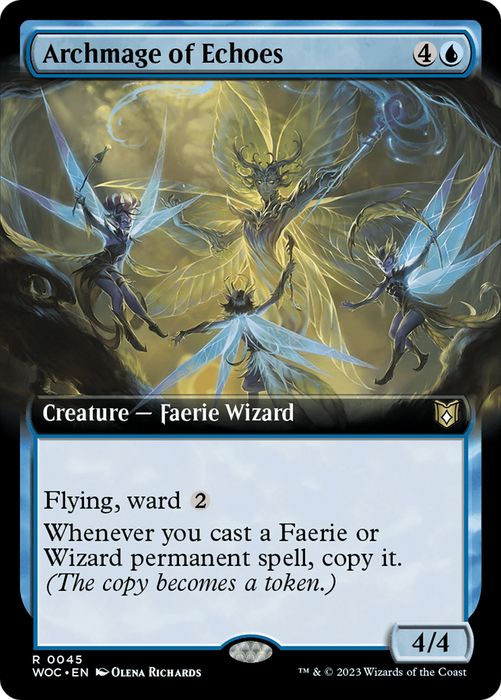 Archmage of Echoes (WOC-045) - rare: (Extended Art)