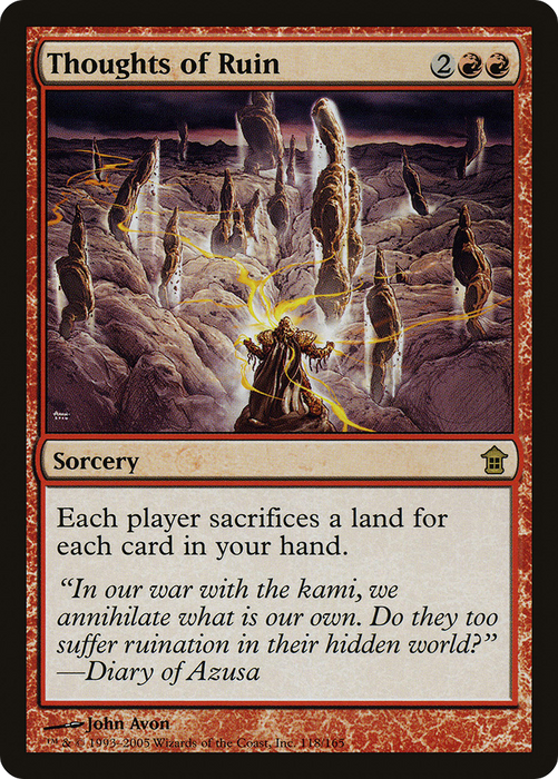 Thoughts of Ruin (SOK-118) - rare - Foil