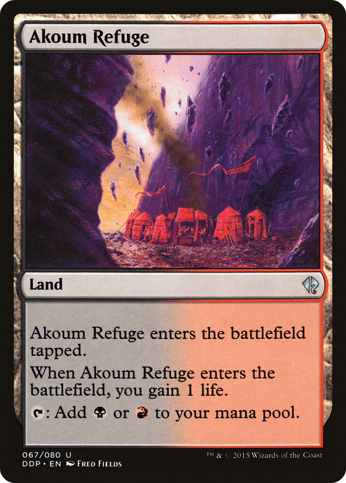 Akoum Refuge (DDP-067) - uncommon