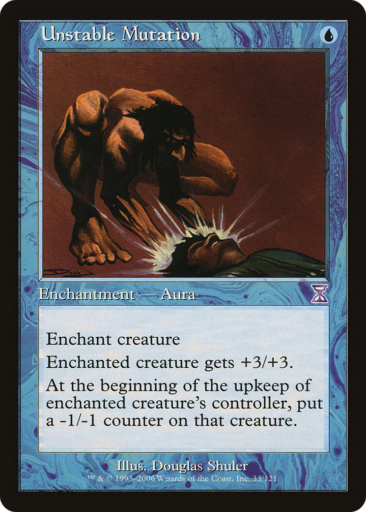 Unstable Mutation (TSB-033) - special