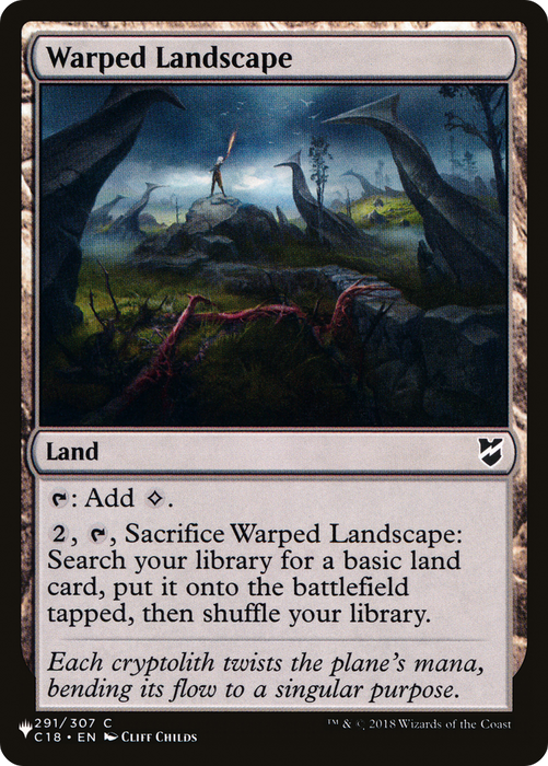 Warped Landscape (LIST-C18-291) - common