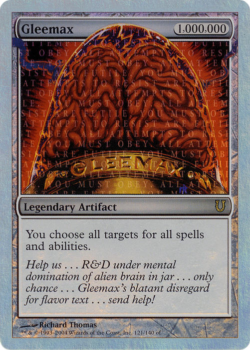 Gleemax (UNH-121★) - rare - Foil