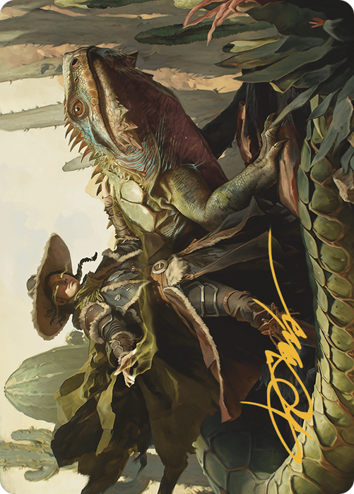 Outcaster Trailblazer // Outcaster Trailblazer (AOTJ-014) - common (Borderless) - Foil