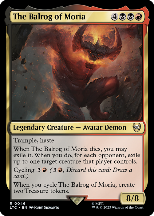 The Balrog of Moria (LTC-046) - rare