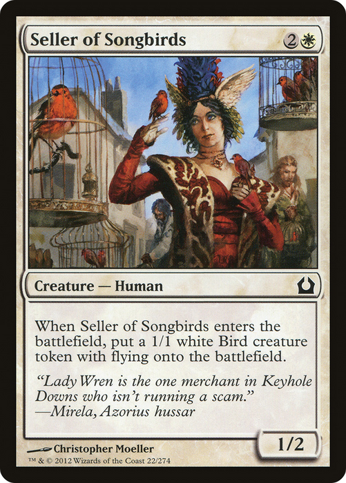 Seller of Songbirds (RTR-022) - common - Foil