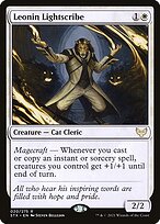 Leonin Lightscribe (STX-020) - rare - Foil