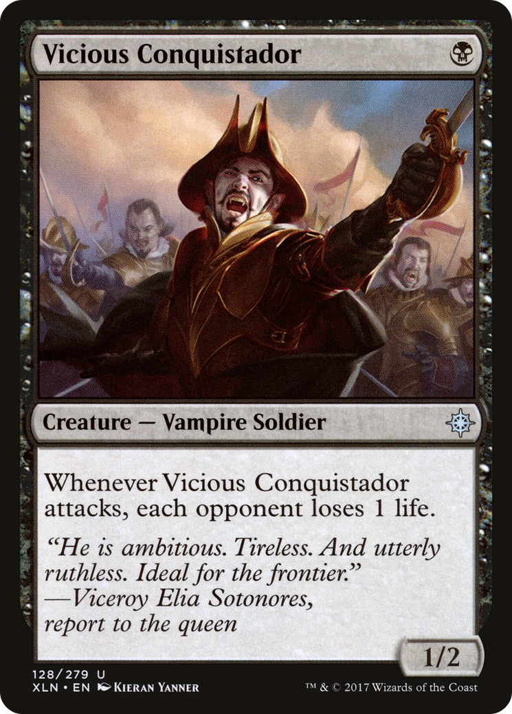Vicious Conquistador (XLN-128) - uncommon - Foil