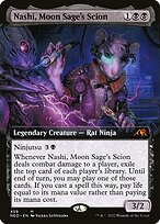 Nashi, Moon Sage's Scion (NEO-459) - mythic: (Extended Art)