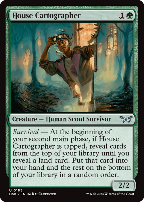 House Cartographer (DSK-185) - uncommon