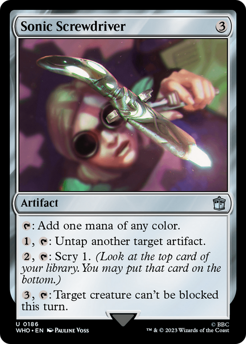 Sonic Screwdriver (WHO-186) - uncommon - Foil