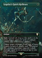 Legolas's Quick Reflexes (LTC-537) - rare (Borderless) - Foil
