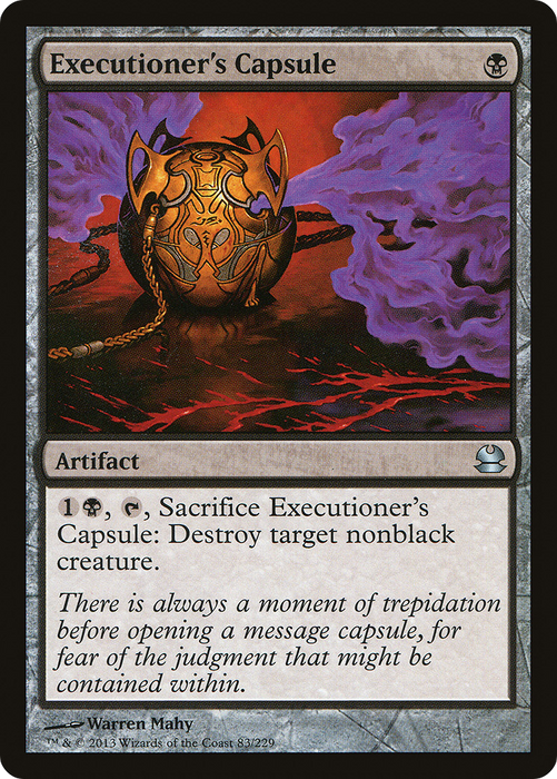 Executioner's Capsule (MMA-083) - uncommon