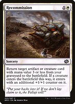 Recommission (BRO-022) - common