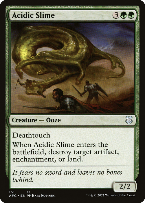 Acidic Slime (AFC-151) - uncommon