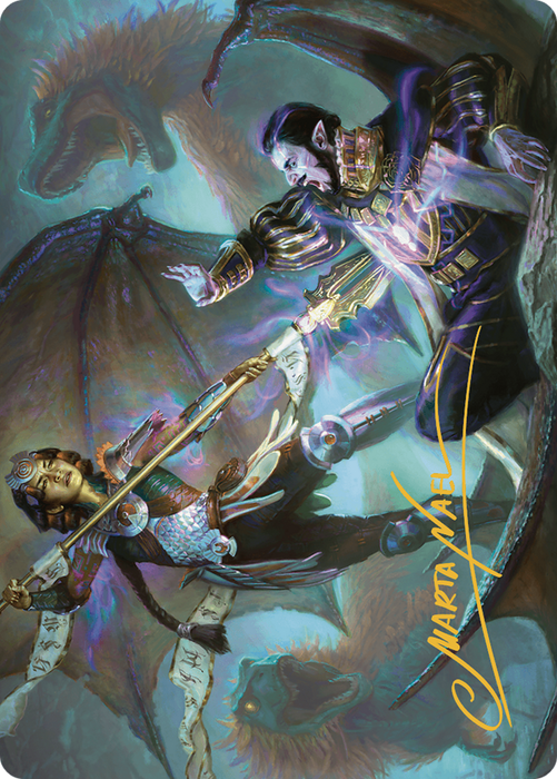 Huatli's Final Strike // Huatli's Final Strike (ALCI-028) - common (Borderless) - Foil