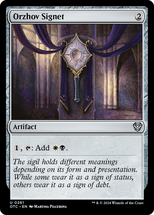 Orzhov Signet (OTC-261) - uncommon