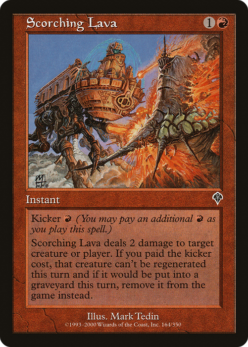 Scorching Lava (INV-164) - common - Foil