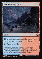 Stormcarved Coast (INR-285) - rare - Foil
