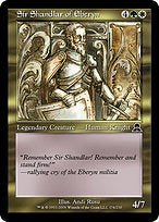 Sir Shandlar of Eberyn (ME3-174) - common - Foil