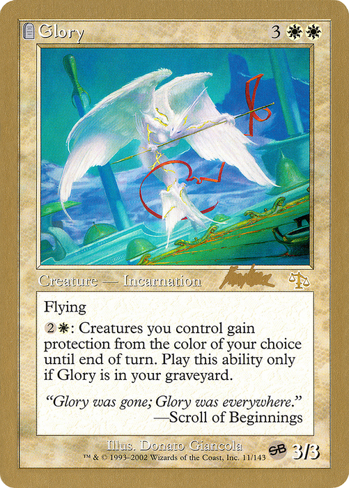 Glory (WCD-BK11SB) - rare