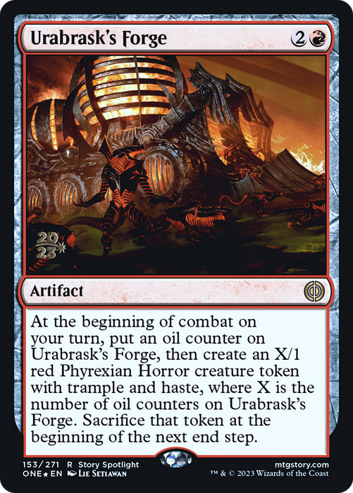 Urabrask's Forge (PRE-153S) - rare - Foil