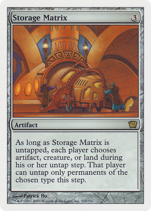 Storage Matrix (9ED-310) - rare