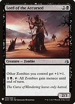 Lord of the Accursed (LIST-AKH-99) - uncommon