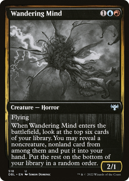Wandering Mind (DBL-518) - uncommon - Foil