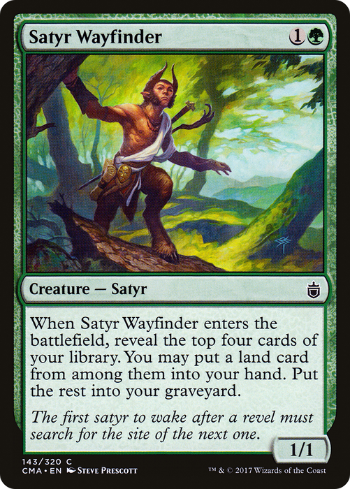 Satyr Wayfinder (CMA-143) - common