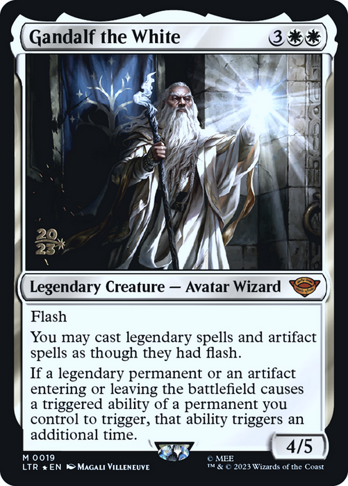 Gandalf the White (PRE-19S) - mythic - Foil