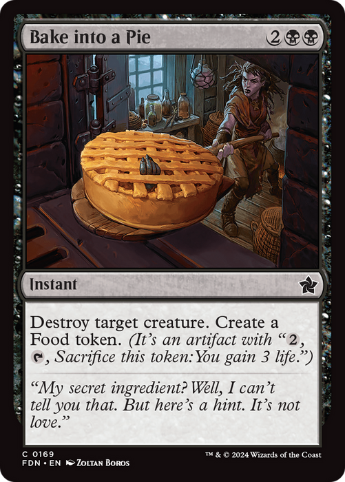 Bake into a Pie (FDN-169) - common