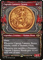 Captain Lannery Storm (MUL-020) - rare: (Showcase)