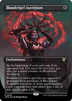 Bloodchief Ascension (CMM-636) - rare (Borderless) - Foil