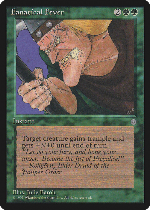 Fanatical Fever (ICE-234) - uncommon