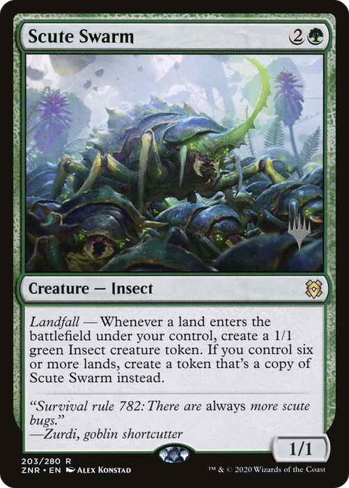 Scute Swarm (PPZNR-203P) - rare