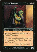 Goblin Turncoat (LGN-072) - common - Foil