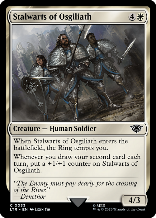 Stalwarts of Osgiliath (LTR-033) - common
