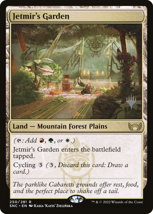 Jetmir's Garden (PPSNC-250P) - rare - Foil